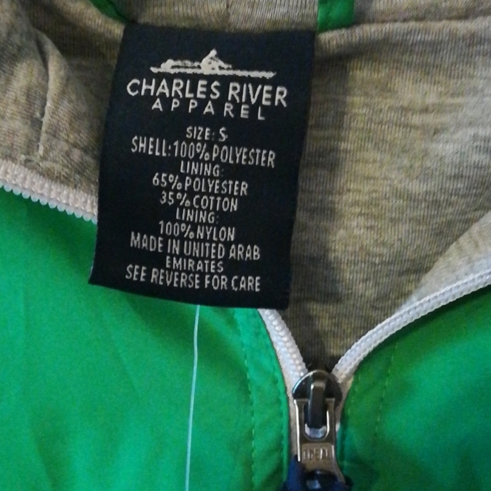 Charles River shamrock windbreaker - Picture 6 of 8
